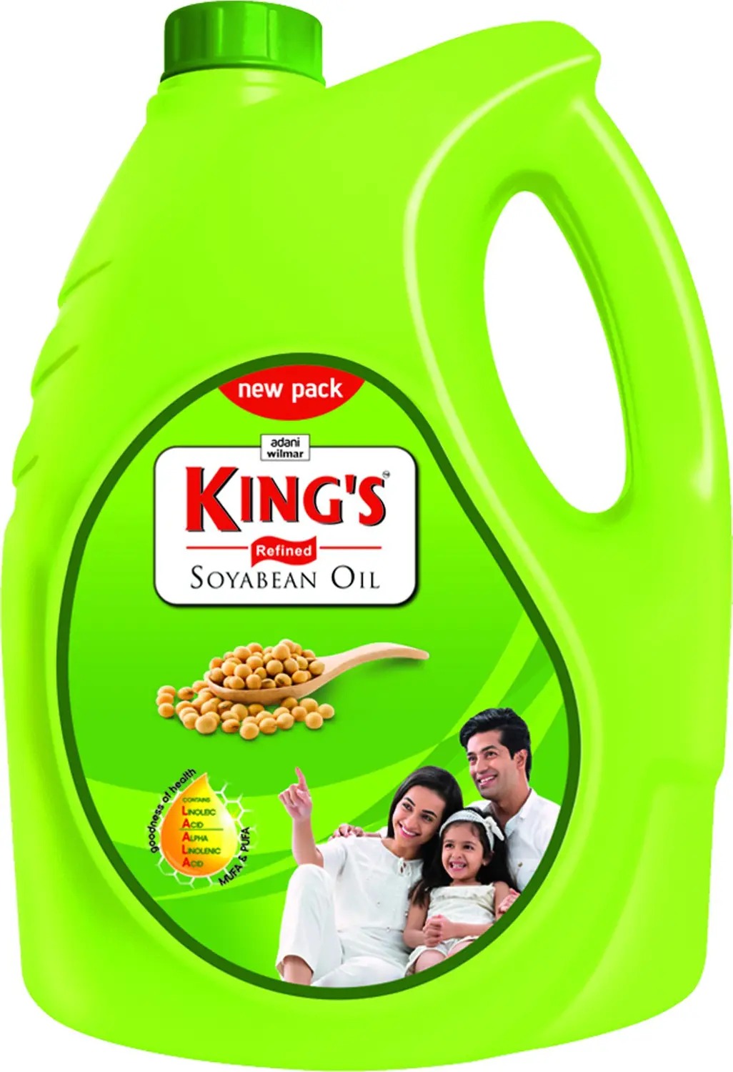 King Soya Refined ,5 Ltr  Jar